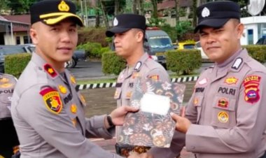 Polres Solok Selatan Beri Penghargaan Personel Berprestasi, Dorong Kinerja Lebih Profesional