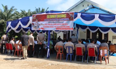 Kapolres Sijunjung Resmikan Pospol Limo Koto, Perkuat Layanan Keamanan hingga Daerah Terpencil