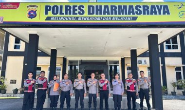 Ditpamobvit Polda Sumbar Supervisi Pengamanan Objek Vital di Dharmasraya, Perkuat Standar Layanan Nasional