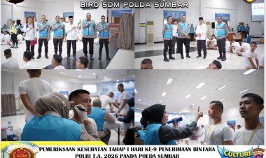 Kompolnas Awasi Rekrutmen Polri 2026 di Sumbar, Pastikan Seleksi Bersih dan Transparan